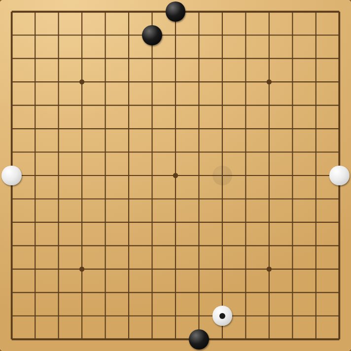 A game of Toroidal Five in progress
